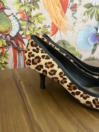 Zapatos Zara estampado leopardo
