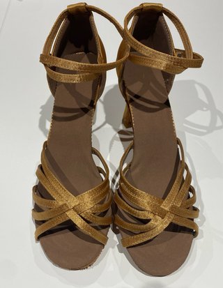 Zapatos de Baile Marrones Talla 41