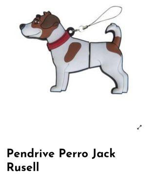 Pendrive 16GB Perro Jack Russell
