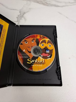 DVD Simbad: La Leyenda de los Siete Mares