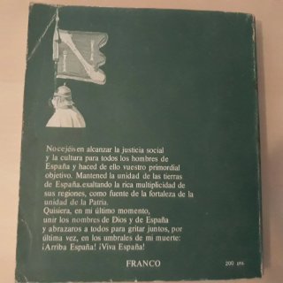 Libro Franco ante la historia