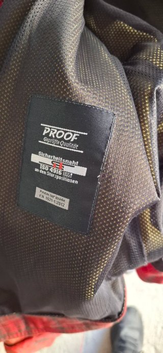 Chaqueta de Moto con Protecciones