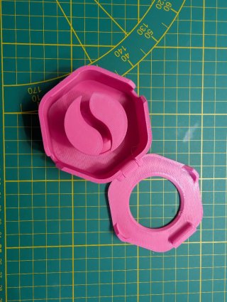 Avvolgi cavo rosa