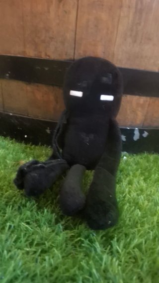 Peluche Enderman de Minecraft