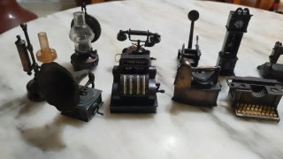 Set de 12 Sacapuntas Antiguos Coleccionables lote