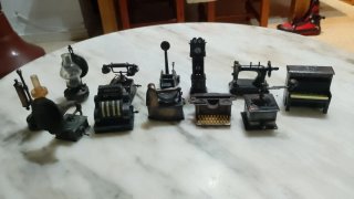 Set de 12 Sacapuntas Antiguos Coleccionables lote