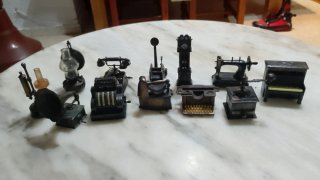 Set de 12 Sacapuntas Antiguos Coleccionables lote