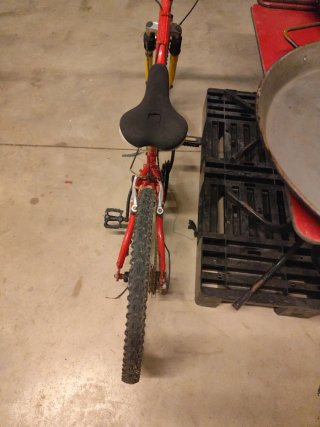 Bicicleta de Montaña Billowy Roja