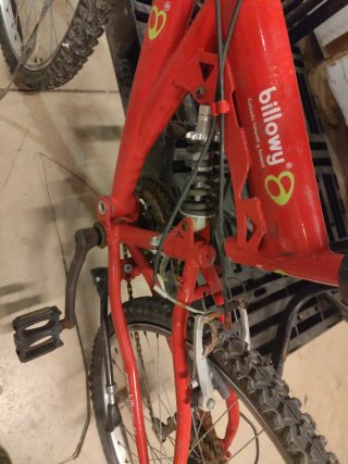 Bicicleta de Montaña Billowy Roja