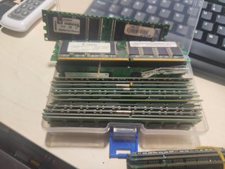 Memorias RAM DDR1 DDR2 DIMM SIMM