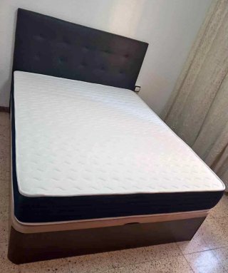 Cama con Colchón Confort y Descanso