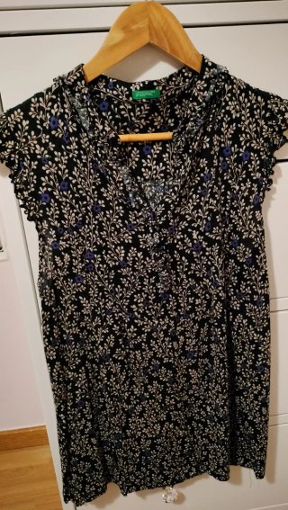 Camisa Benetton floral