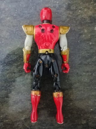 Muñeco Power Ranger Rojo