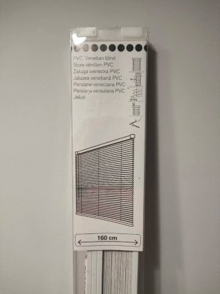 Persiana Veneciana de PVC 160x180 cm