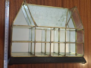 Casa de cristal para colecciones