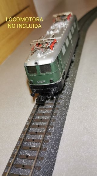 HO Kit Óvalo Vías balasto tren eléctrico 112x76cm