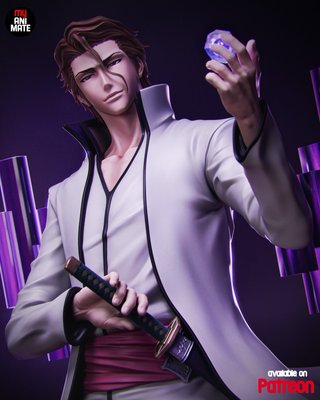 Figura de resina de Aizen