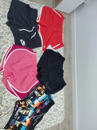 Pantalones cortos deportivos Nike negros