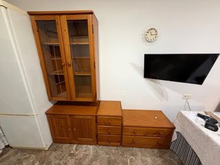 Conjunto Muebles Salón Madera