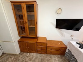 Conjunto Muebles Salón Madera
