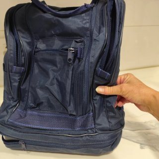Mochila Citibank Financiación Coches Azul