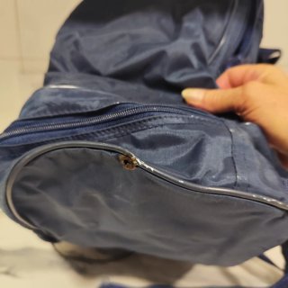 Mochila Citibank Financiación Coches Azul