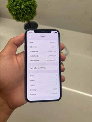 iPhone 11 Pro Prateado 64Gb Usado Grade B+