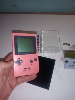 Consola Game Boy Pocket Rosa + Accesorios