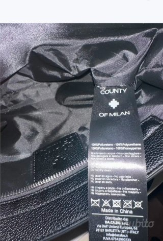 Pochette Marcelo Burlon Nera