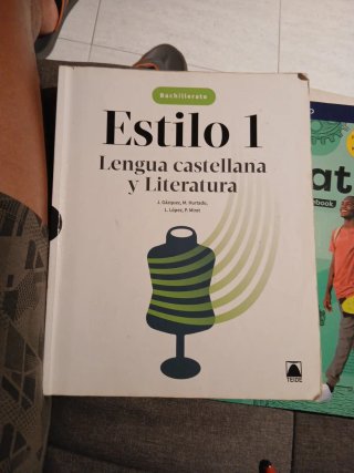 Estilo 1. Lengua castellana y Literatura 1 BACH