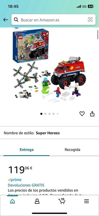 Lego Marvel Spiderman Coleccion - Nuevo