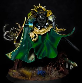 Figura Lion El'Jonson Pintada a Mano