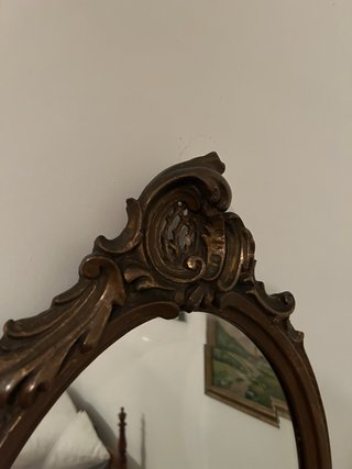 Coppia antichi specchi in legno