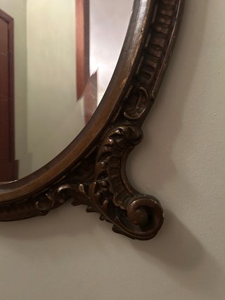Coppia antichi specchi in legno