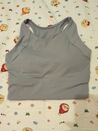 Sujetador deportivo Lululemon gris
