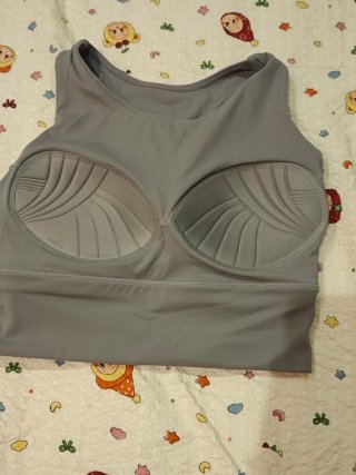 Sujetador deportivo Lululemon gris