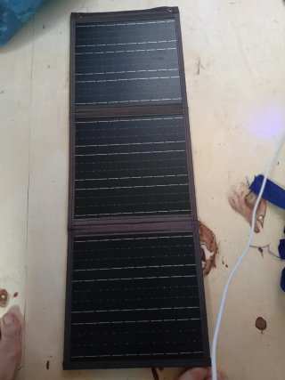 Placa Solar Plegable Portátil no envios