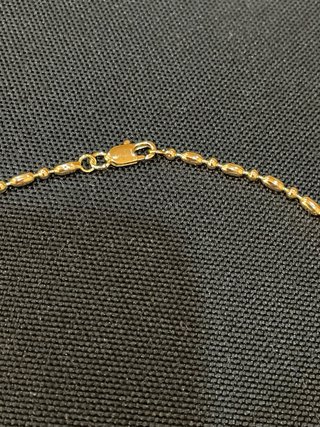 Cadena de Balines en Oro Laminado 14k