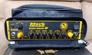 Cabezal bajo Markbass Little Mark IV 500W + extras