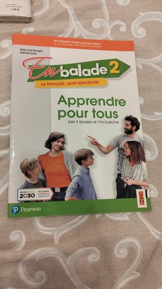 Libro En balade2 2 Francese classe seconda media