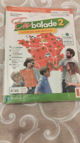 Libro En balade2 2 Francese classe seconda media