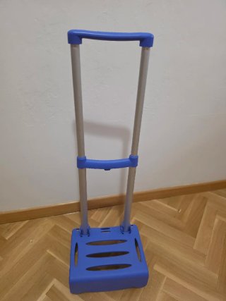 Carro porta mochilas plegable