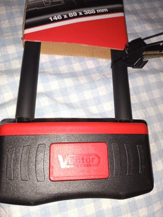 Candado en U Vector Security Speed Lock+