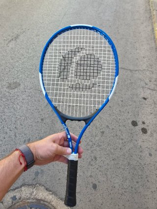 Raqueta de tenis azul Artengo