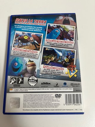 Juego PS2 Monstruos contra Alienigenas