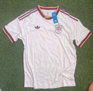 Camiseta Adidas España Blanca Talla XXL