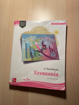 libro economía 1º Bachillerato