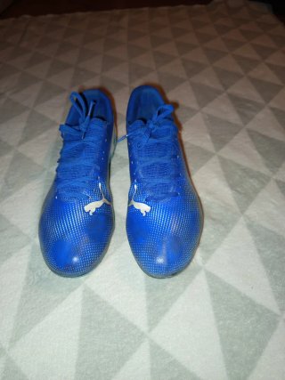 Botas de fútbol Puma azules