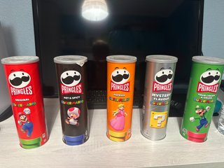 Pringles edición ilimitada super mario
