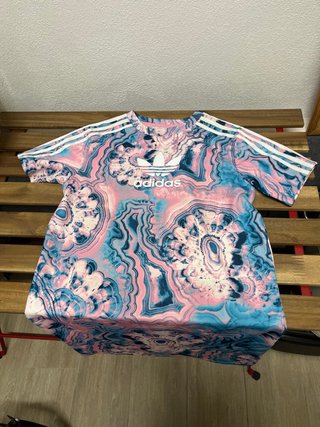 Vestido adidas Estampado Multicolor